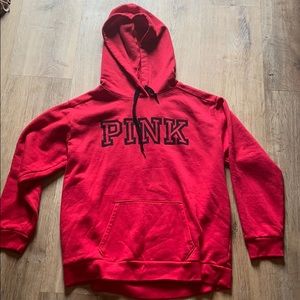 PINK Red Sweatshirt